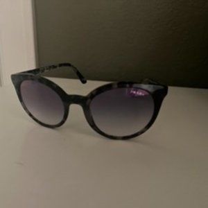 Prada SPR02X 02 510-725 Gray Havana Blue Gradient sunglasses
